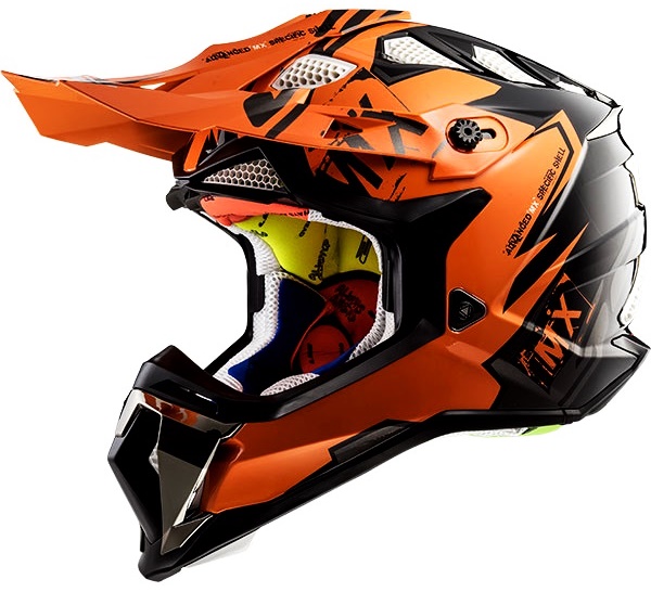 PRILBA LS2 MX470 SUBVERTER EMPOROR CROSS MX KTM .S