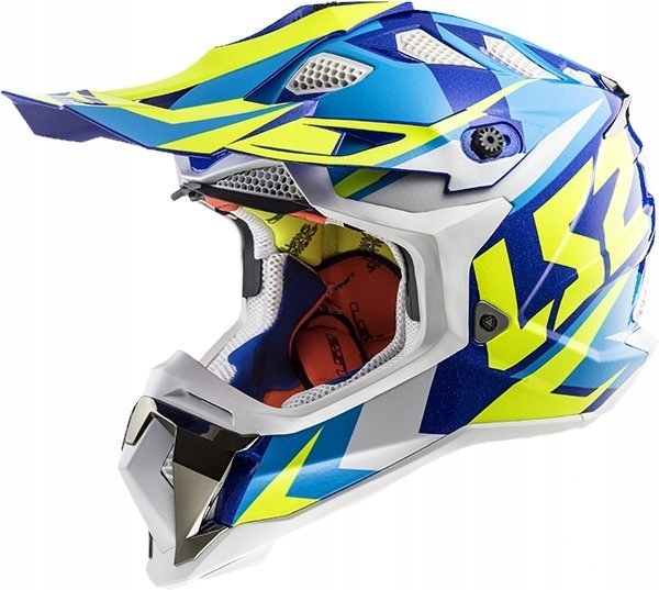 Prilba LS2 MX470 SUBVERTER NIMBLE WHITE BLUE