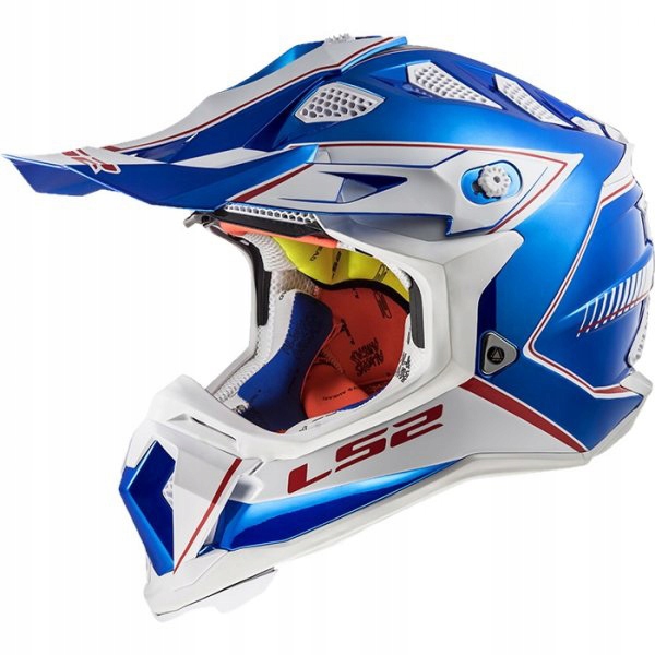 KASK LS2 MX470 SUBVERTER POWER CHROME BLUE S