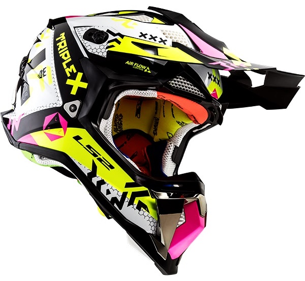 PRILBA LS2 MX470 SUBVERTER TRIPLEX CROSS MX ATV .M