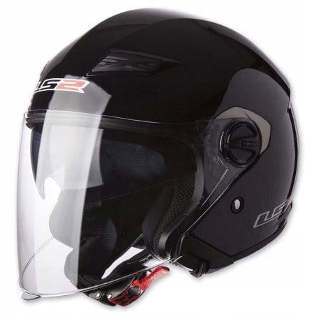 KASK LS2 OF 569.2 TRACK GLOSS BLACK S
