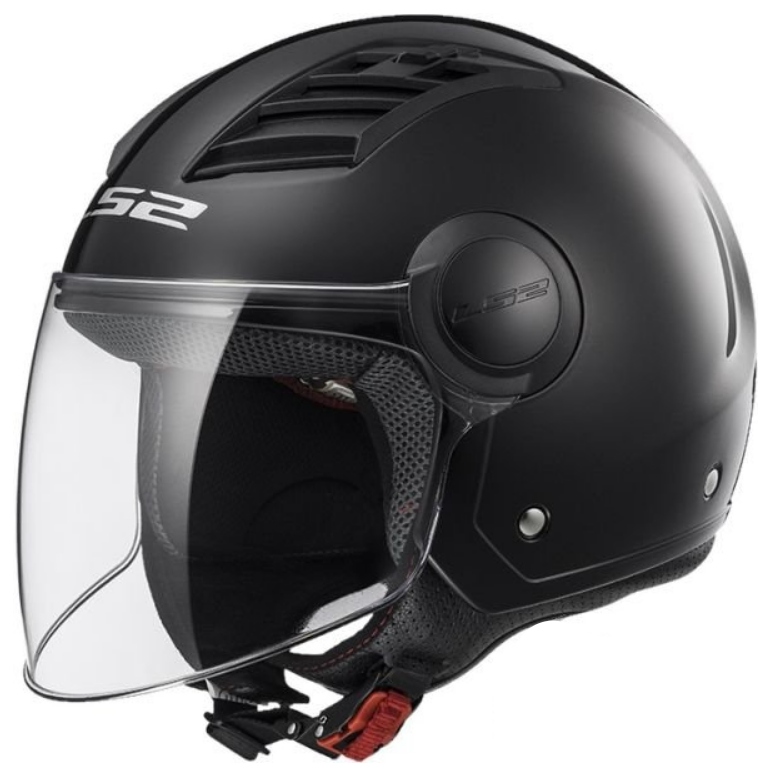 Prilba LS2 OF562 AIRFLOW L SOLID BLACK S