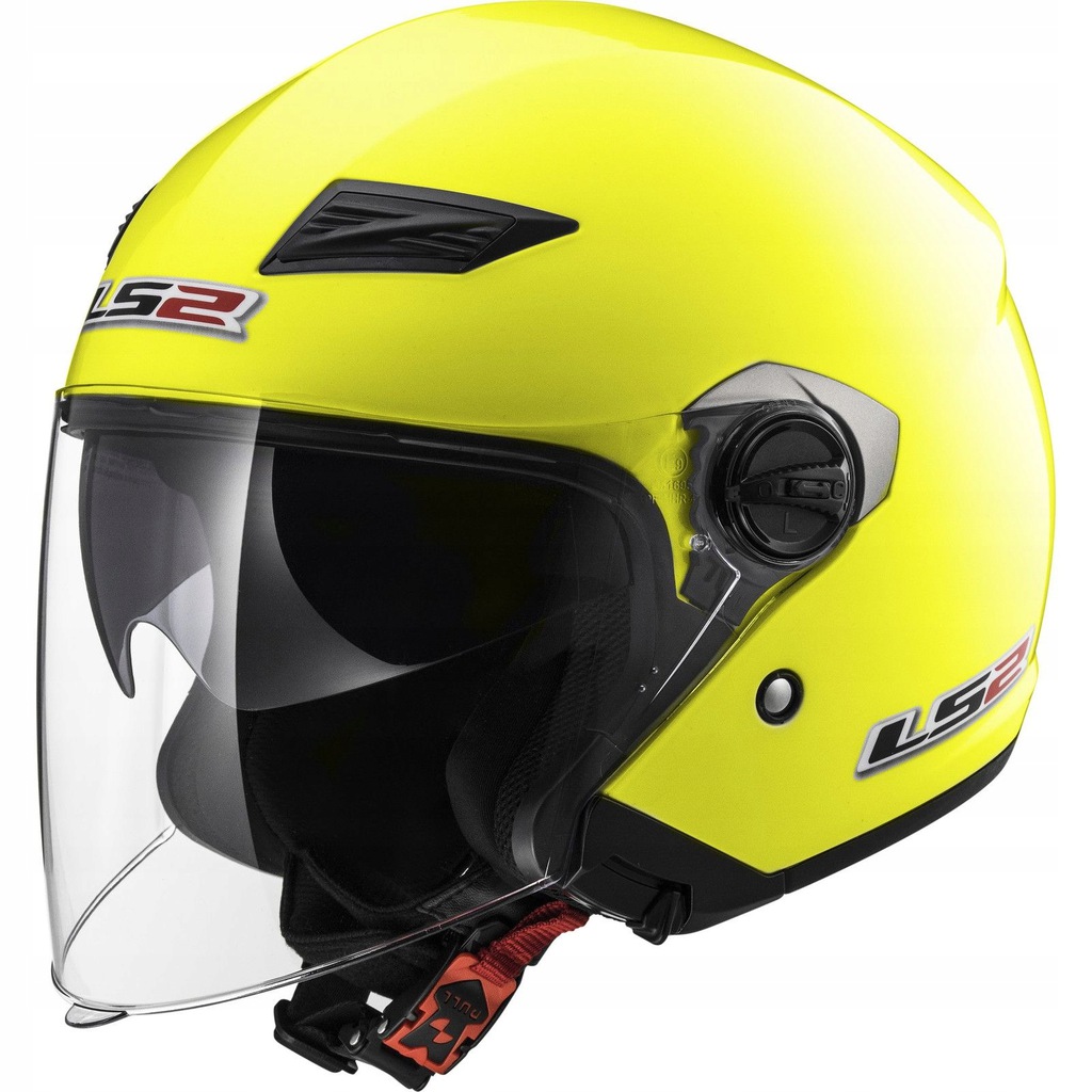 KASK LS2 OF569.2 TRACK SOLID H-V ŽLTÁ M