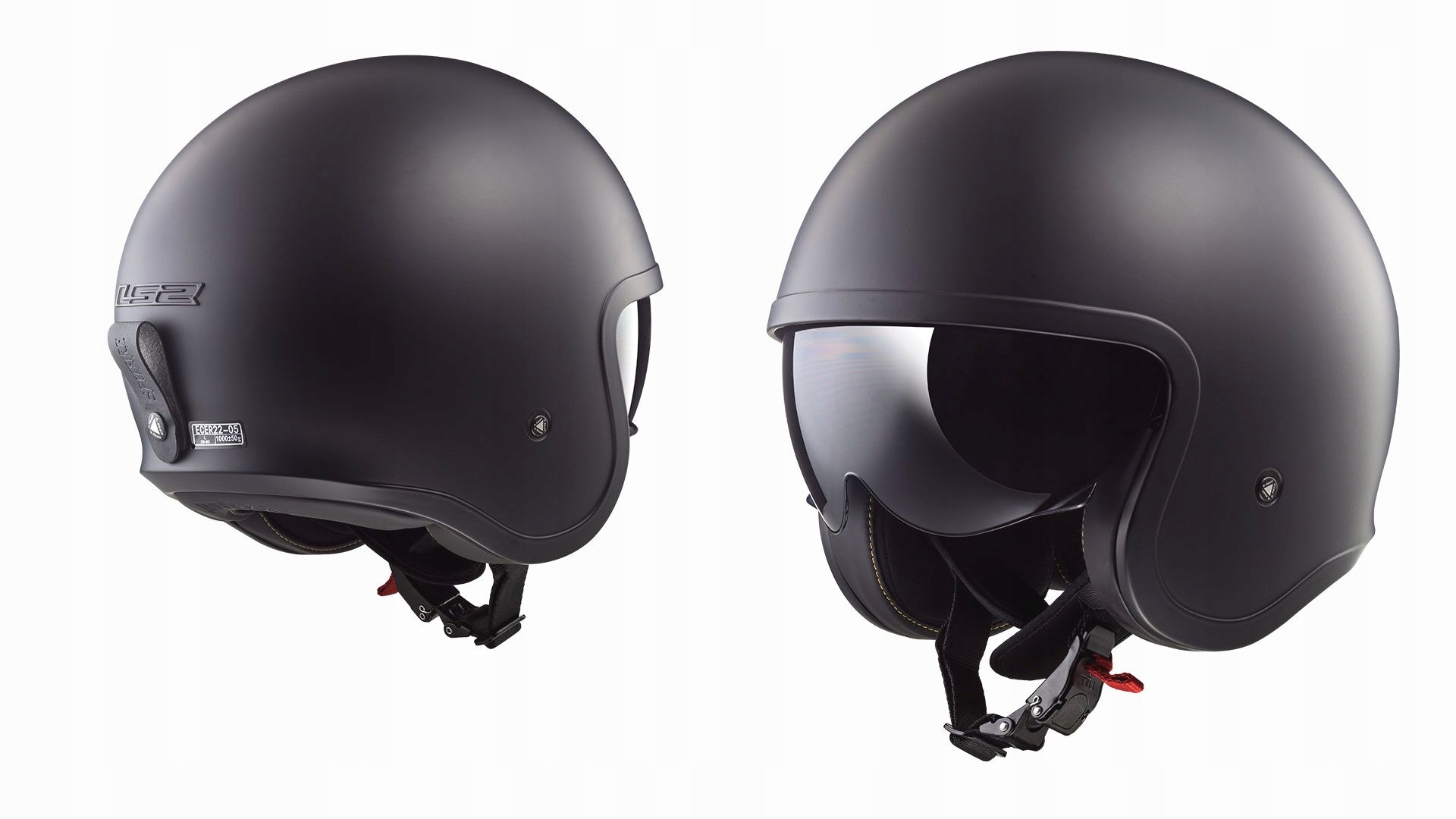 KASK LS2 OF599 SPITFIRE PEVNÁ MATNÁ ČIERNA - M