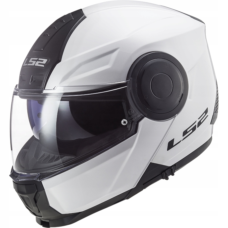 PRILBA NA ROZSAH LS2 Biela FF902 veľkosť L Vyklopte hore