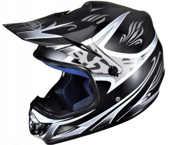 PRILBA MINI ENDURO 47-48 CM ČIERNA MATNÁ