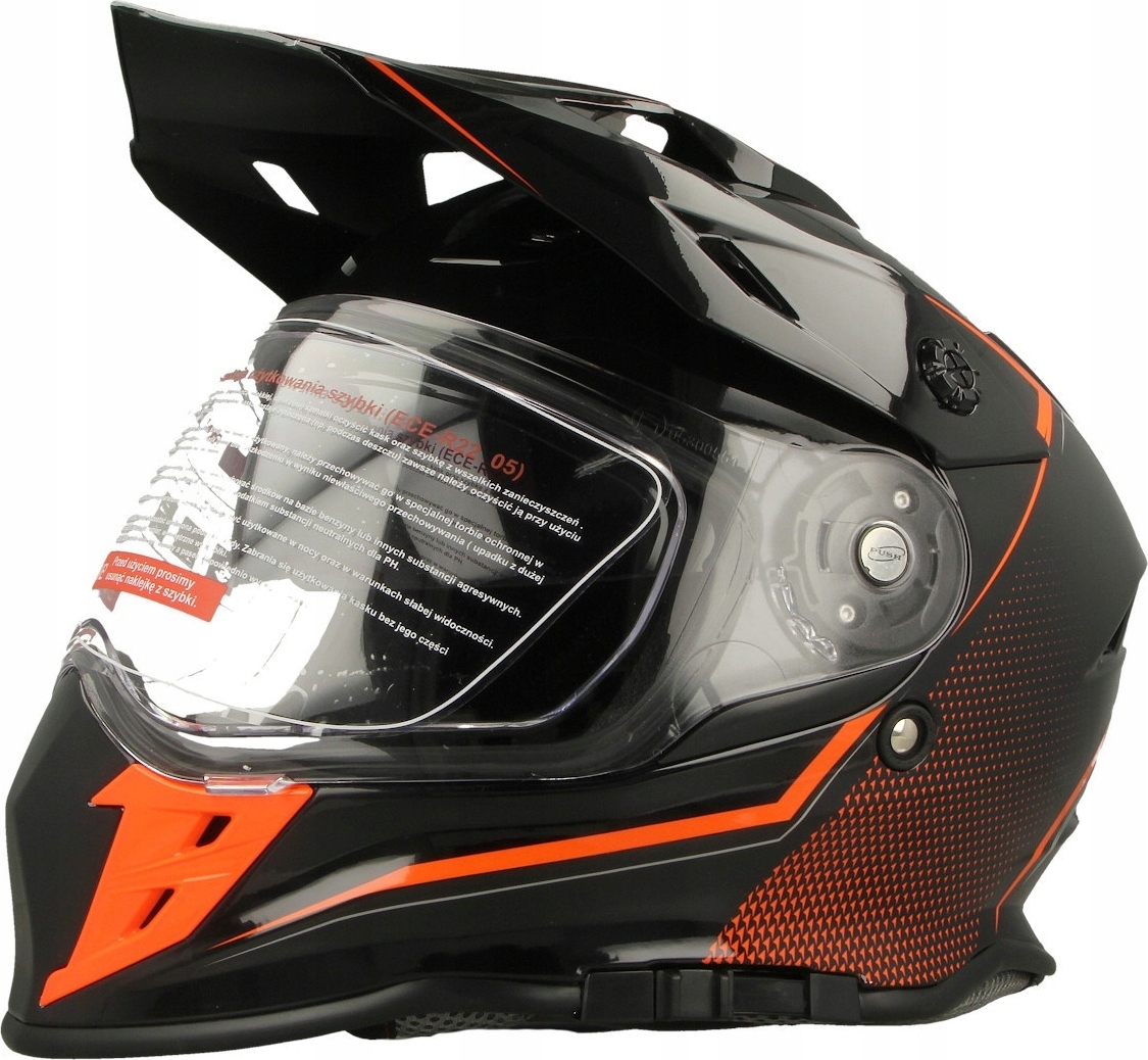 PRILBA MOTO CROSS ENDURO VCAN V331 Veľkosť: S