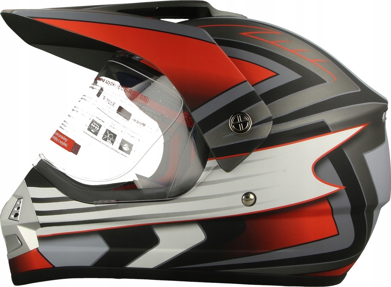 PRILBA MOTO CROSS ENDURO VCAN V340 Veľkosť: XS