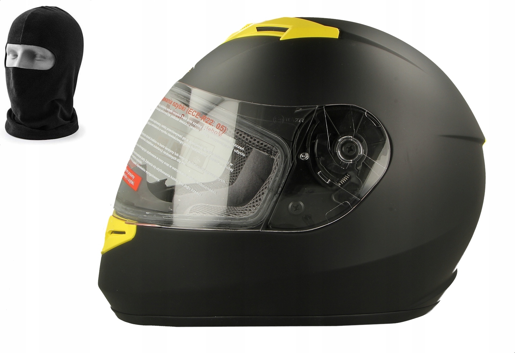 VCAN V121 PLNÁ MOTO PRILBA + BALACLAVA Veľkosť: XL
