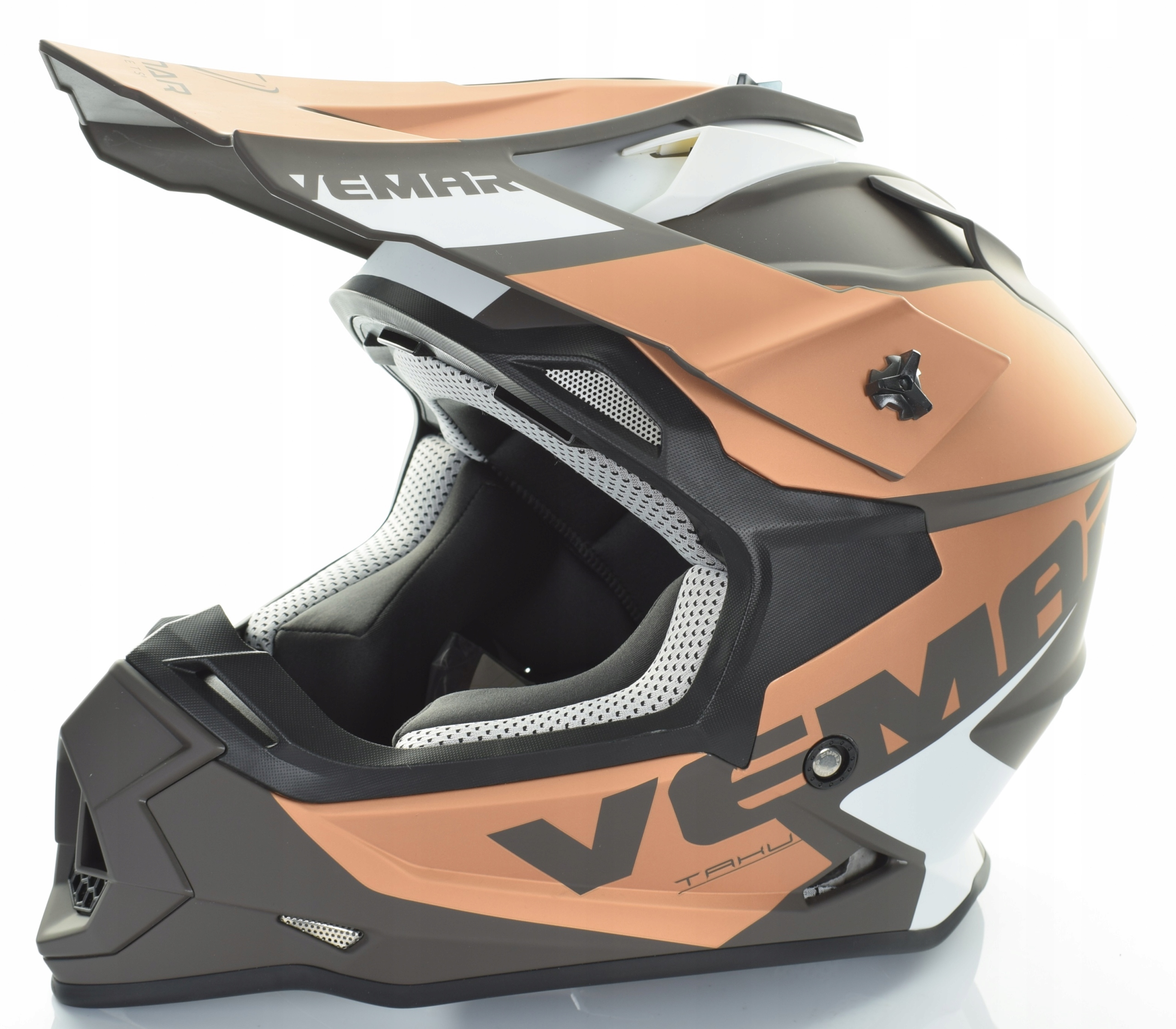 PRILBA MOTO X VEMAR TAKU BLADE BRONZE M CROSS ENDURO