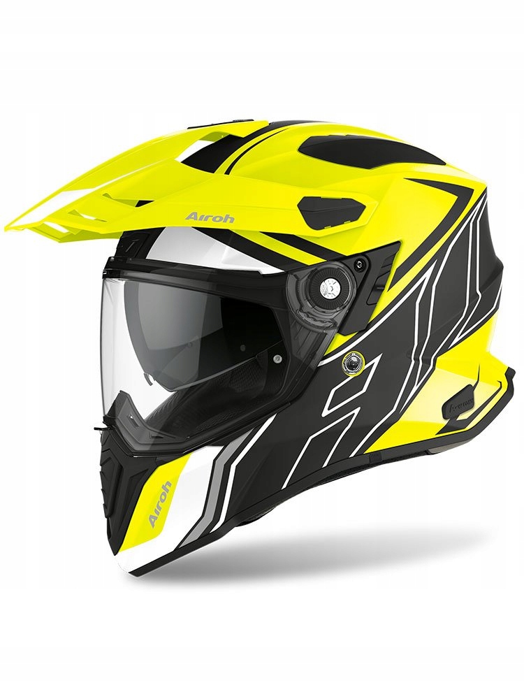 MOTOCYKLOVÁ PRILBA AIROH COMMANDER DUO MATNÁ XL