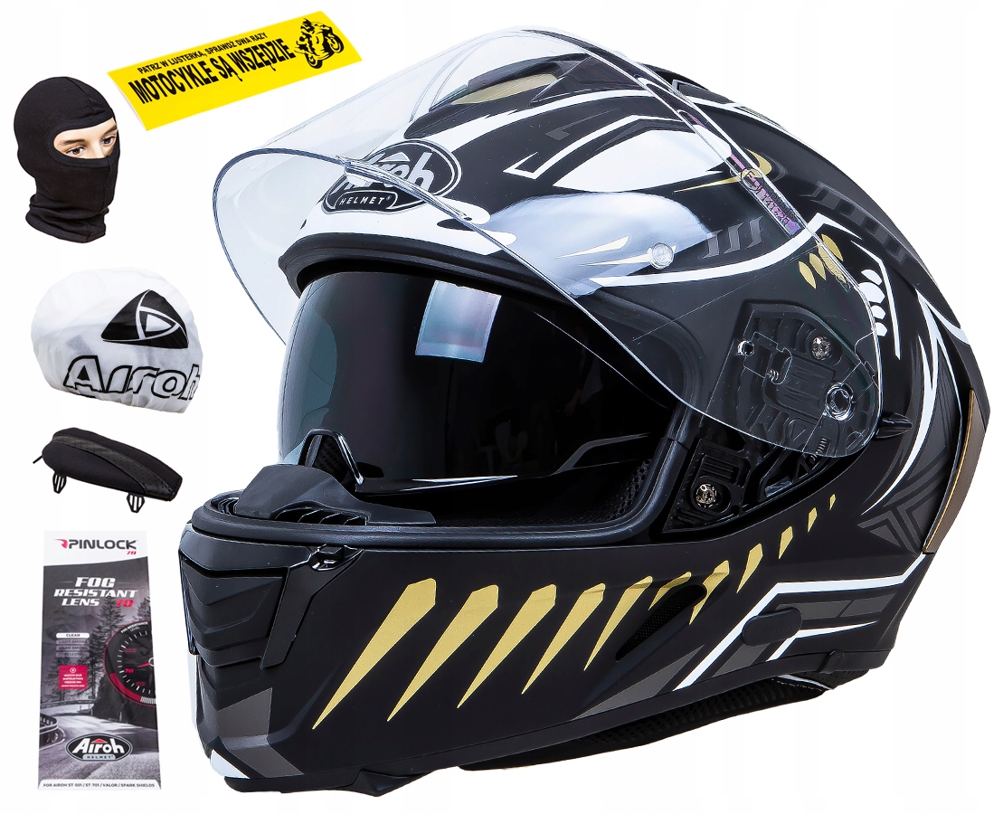 PRILBA NA MOTOCYKLE AIROH SPARK VIBE S BLENDA PINLOCK