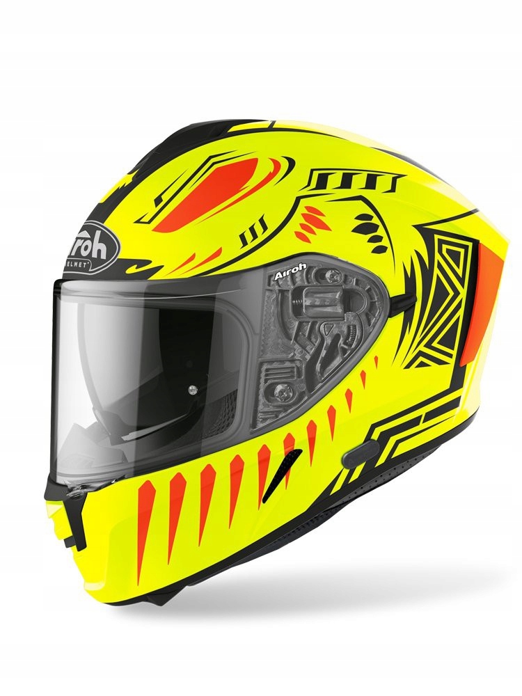 PRILBA NA MOTOCYKLE AIROH SPARK VIBE YELLOW FLUO XL