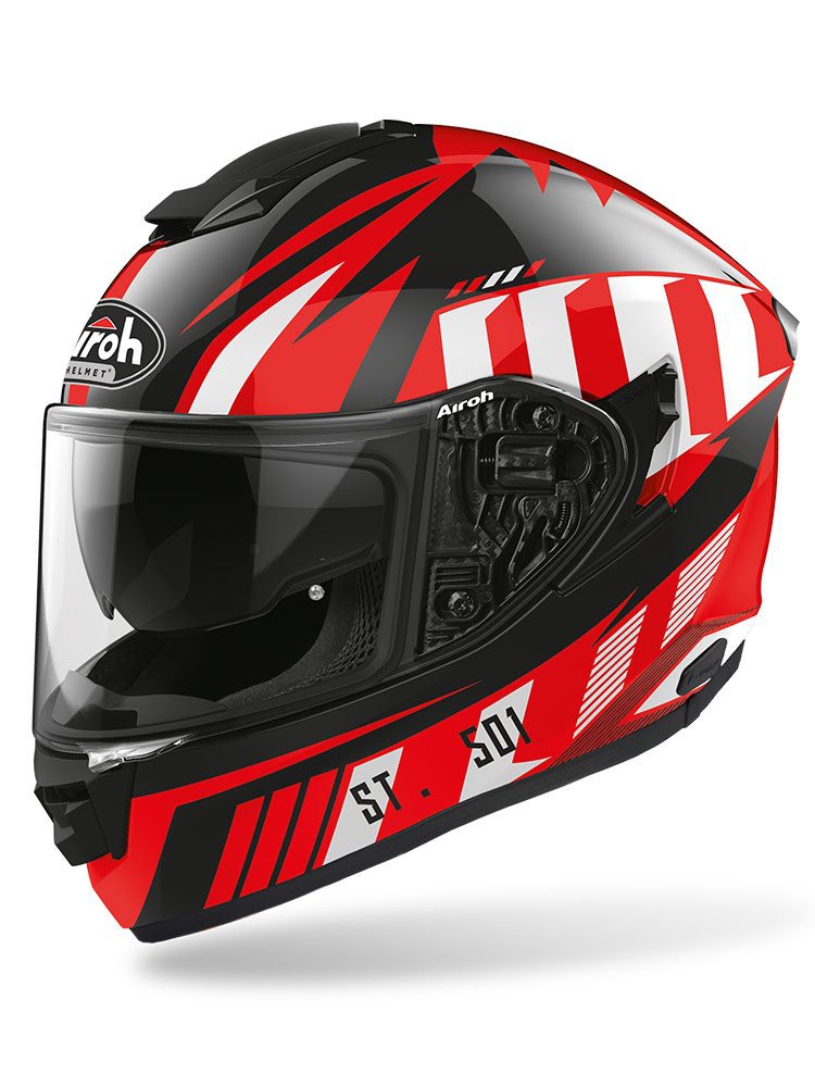 PRILBA NA MOTOCYKLE AIROH ST501 BLADE RED GLOSS M