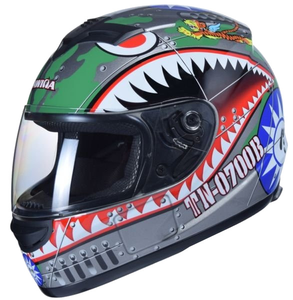 PRILBA NA MOTOCYKLE AWINA INTEGRAL M GREY