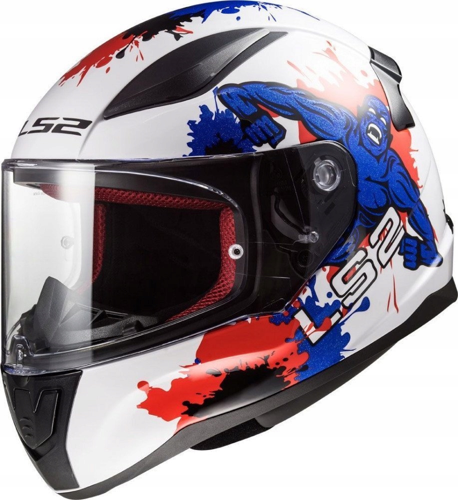 DETSKÁ motorkárska prilba LS2 FF353J MINI R. S