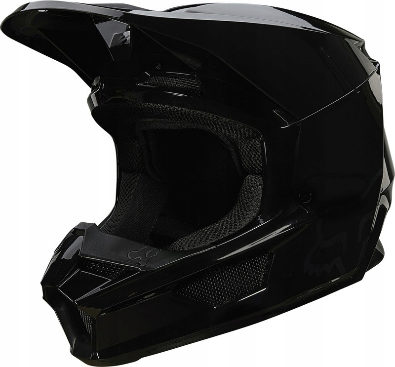 PRILBA FOX V-1 PLAIC BLACK S CROSS MOTORCYCLE