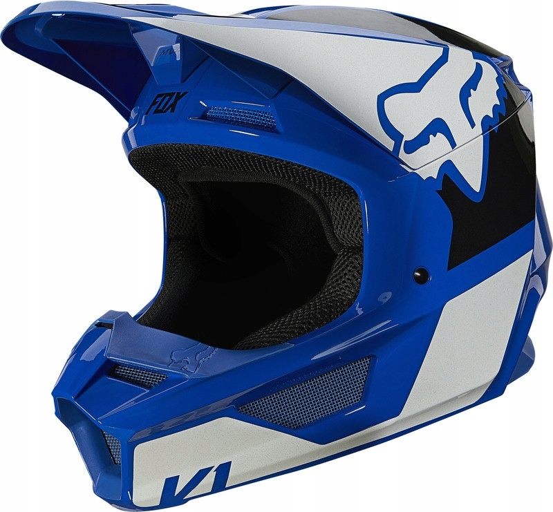 PRILBA FOX V-1 REVN BLUE S CROSS MOTORCYCLE