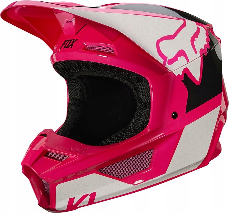 PRILBA FOX V-1 REVN PINK S CROSS MOTORCYCLE