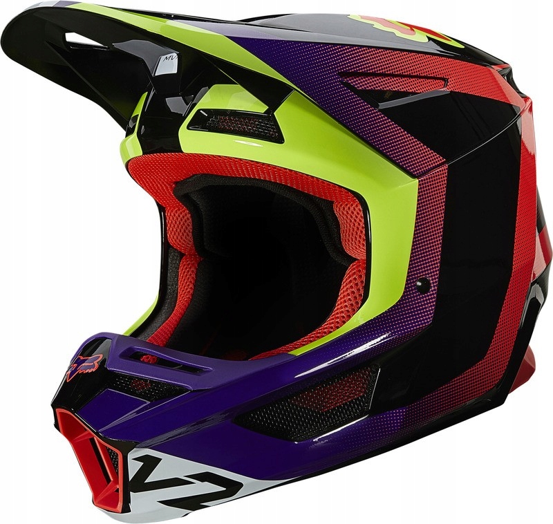 PRILBA FOX V-2 VOKE PURPLE XL CROSS MOTORCYCLE