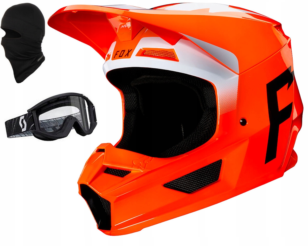 PRILBA NA MOTOCYKLE FOX V1 WERD CROSS QUAD ENDURO XL