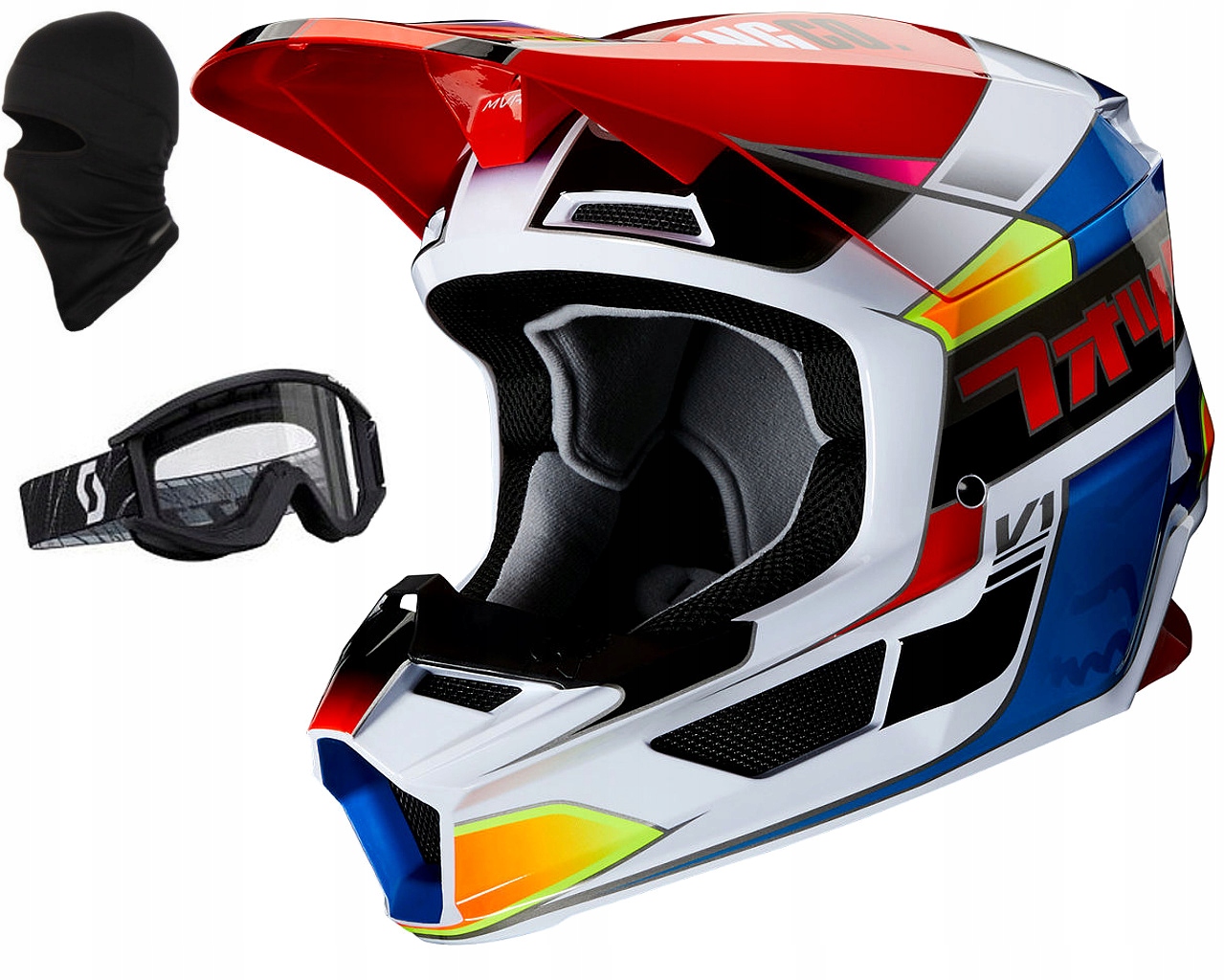 PRILBA NA MOTOCYKLE FOX V1 YORR CROSS QUAD ENDURO L
