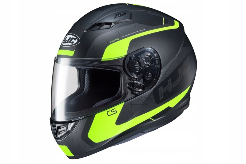 PRILBA NA MOTOCYKLE HJC CS-15 DOSTA ČIERNA / FLO XL