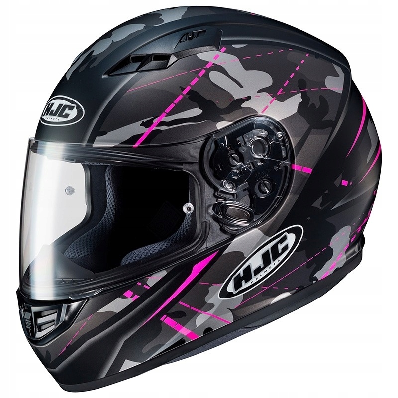 PRILBA NA MOTOCYKLE HJC CS-15 SONGTAN ČIERNA / RUŽOVÁ