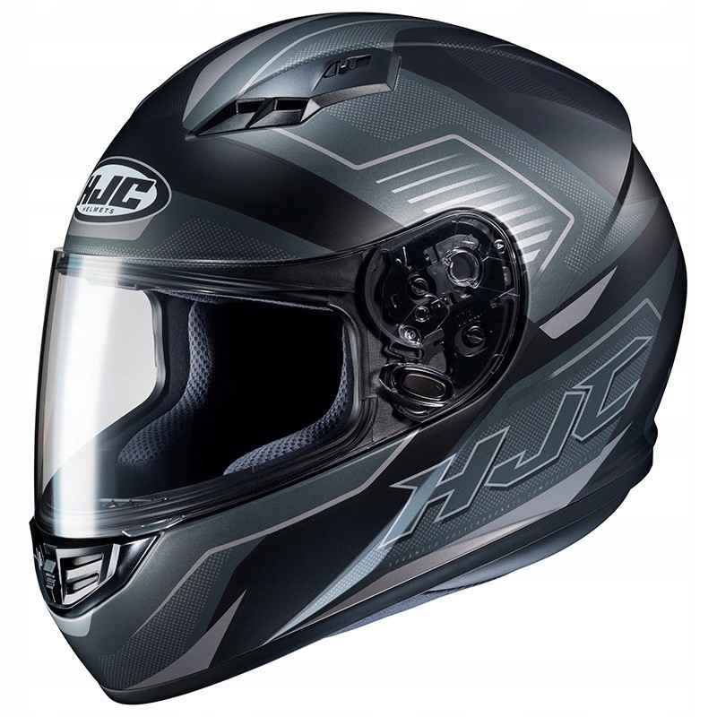 PRILBA NA MOTOCYKLE HJC CS-15 TRION ČIERNA / ŠEDÁ M