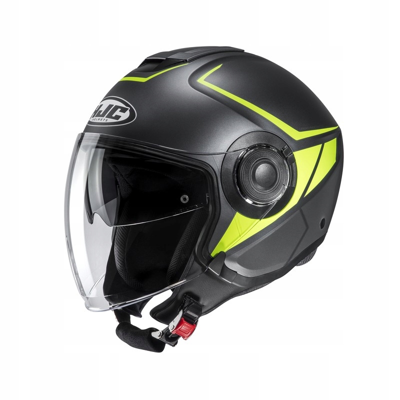PRILBA NA MOTOCYKLE KAMETA HJC I40 ŽLTÁ / ČIERNA XL