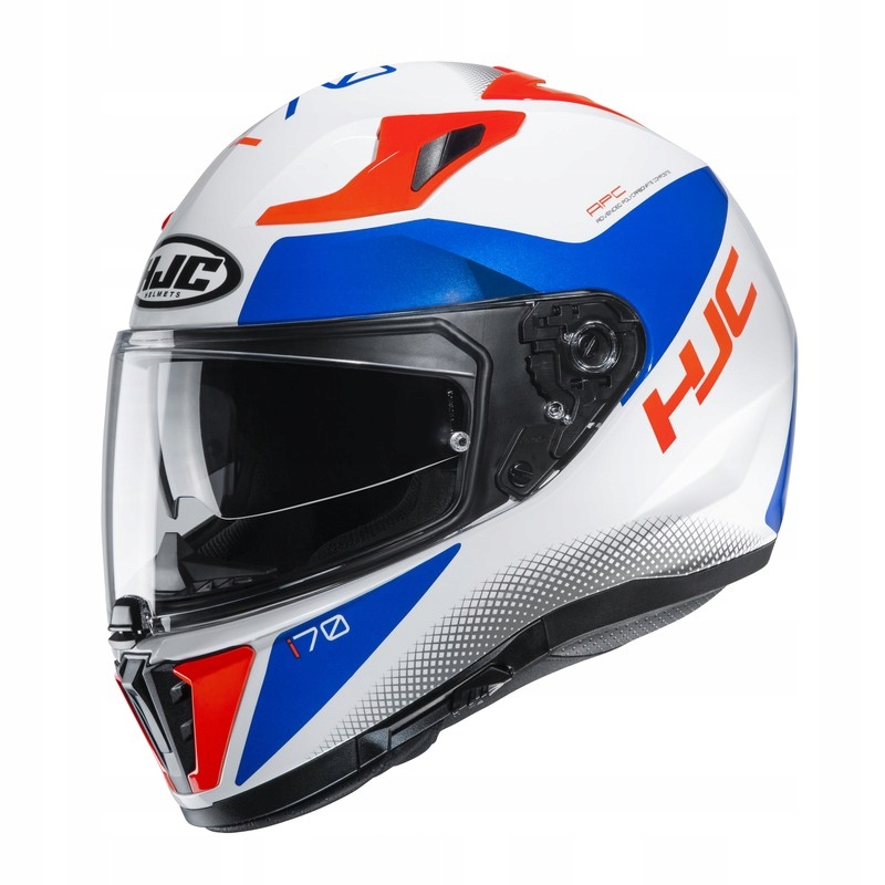 MOTOCYKLOVÁ PRILBA HJC I70 TAS BIELA / MODRÁ / ČERVENÁ XL