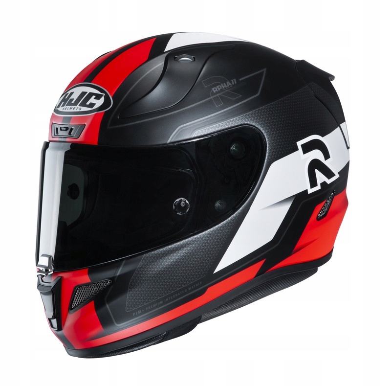 PRILBA NA MOTOCYKLE HJC R-PHA-11 FESK ČIERNA / WH / ČERVENÁ XL