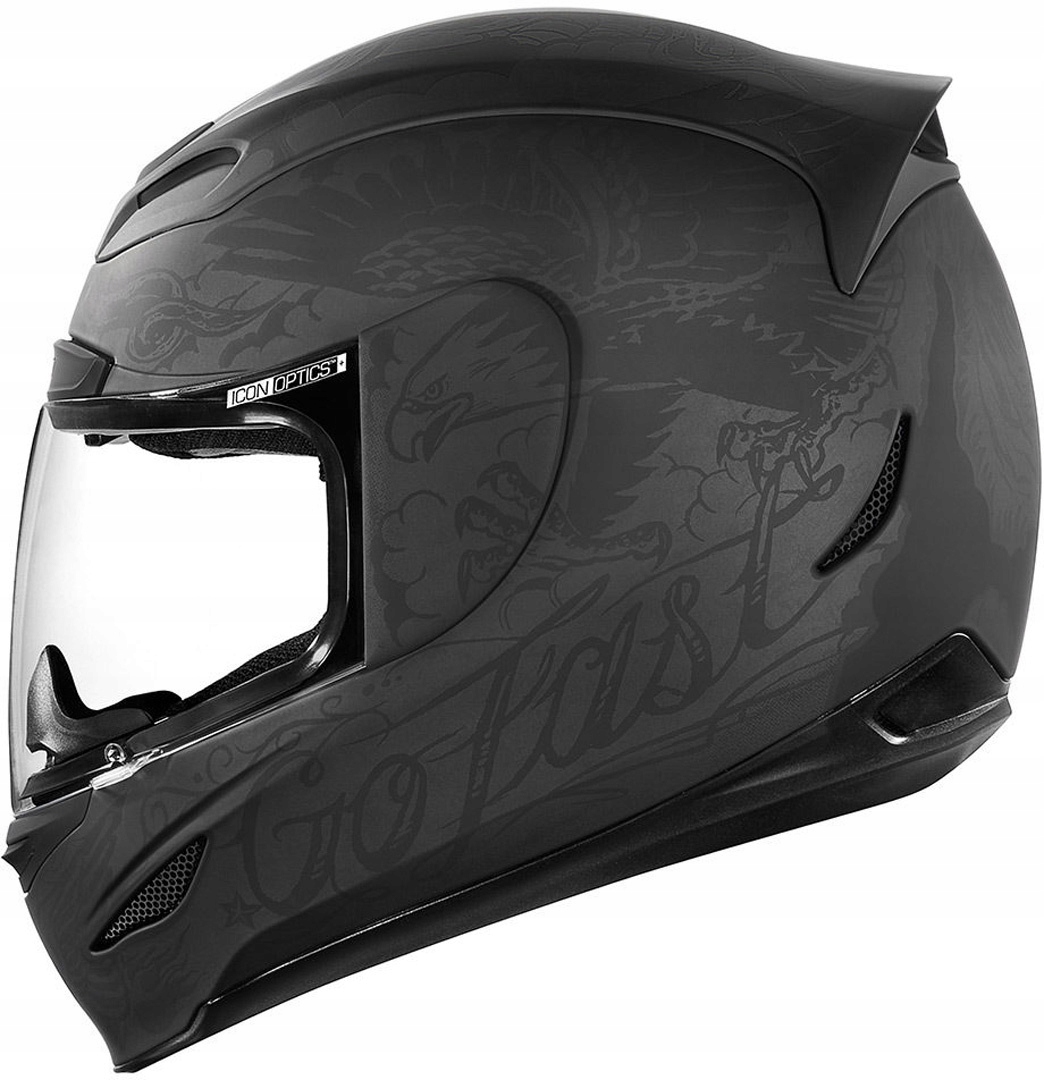 IKONOVÁ MOTOCYKLOVÁ PRILBA Airmada Scrawl Helmet XL