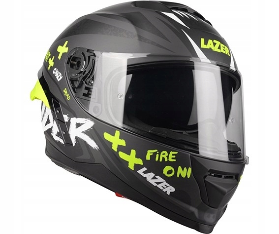 PRILBA LAZER SR ONI TMAVÁ MOTOCYKLOVÁ