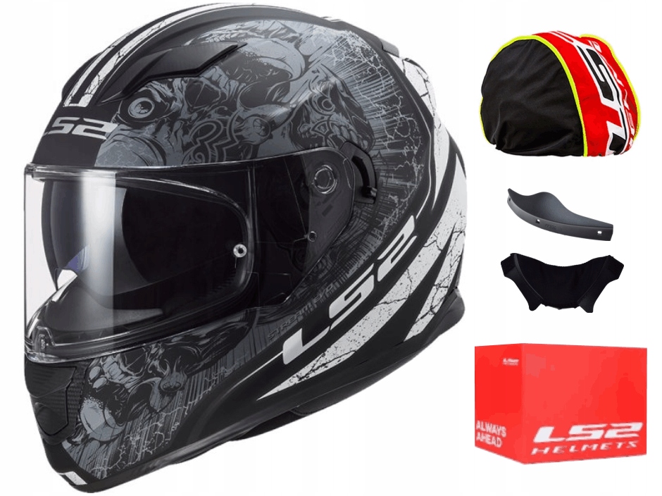 MOTOCYKLOVÁ PRILBA LS2 FF320 BLENDA STREAM MAT - XXL