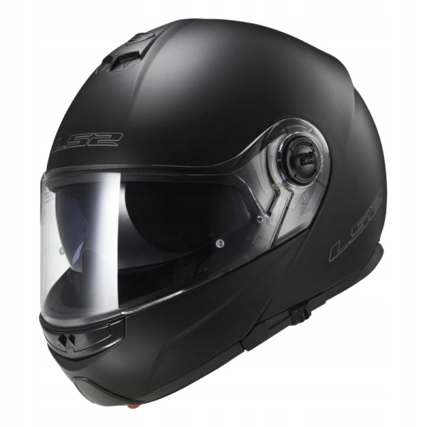 PRILBA NA MOTOCYKLE LS2 FF325 STROBE SOLID BLACK S