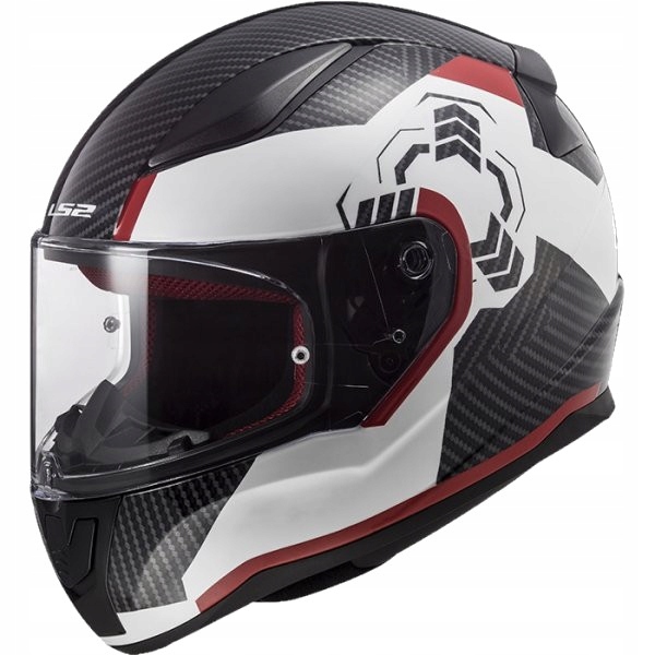 MOTOCYKLOVÁ PRILBA LS2 FF353 GHOST BIELA ČIERNA XXXL