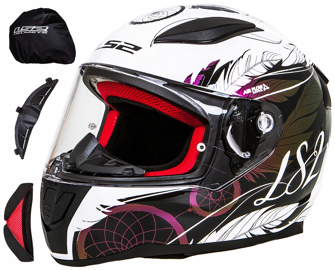 PRILBA NA MOTOCYKLE LS2 FF353 RAPID BOHO PINK M
