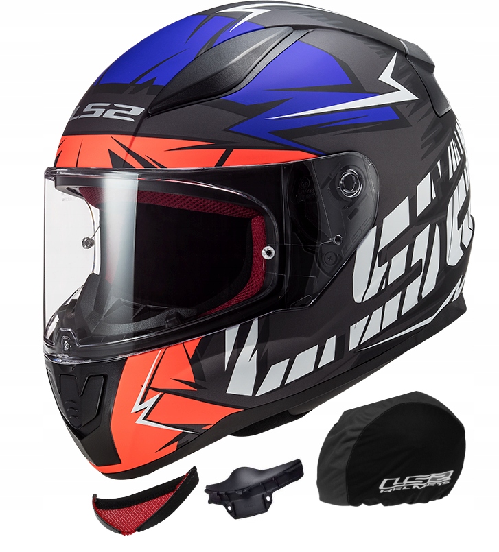 PRILBA NA MOTOCYKLE LS2 FF353 RAPID CROMO - 3XL