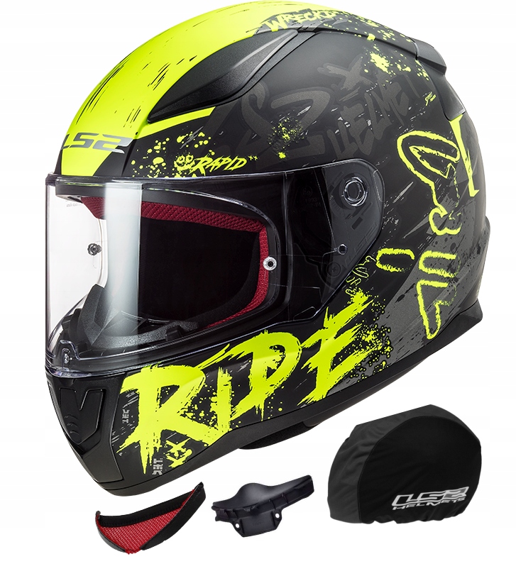 PRILBA NA MOTOCYKLE LS2 FF353 RAPID NAUGHTY - 3XL