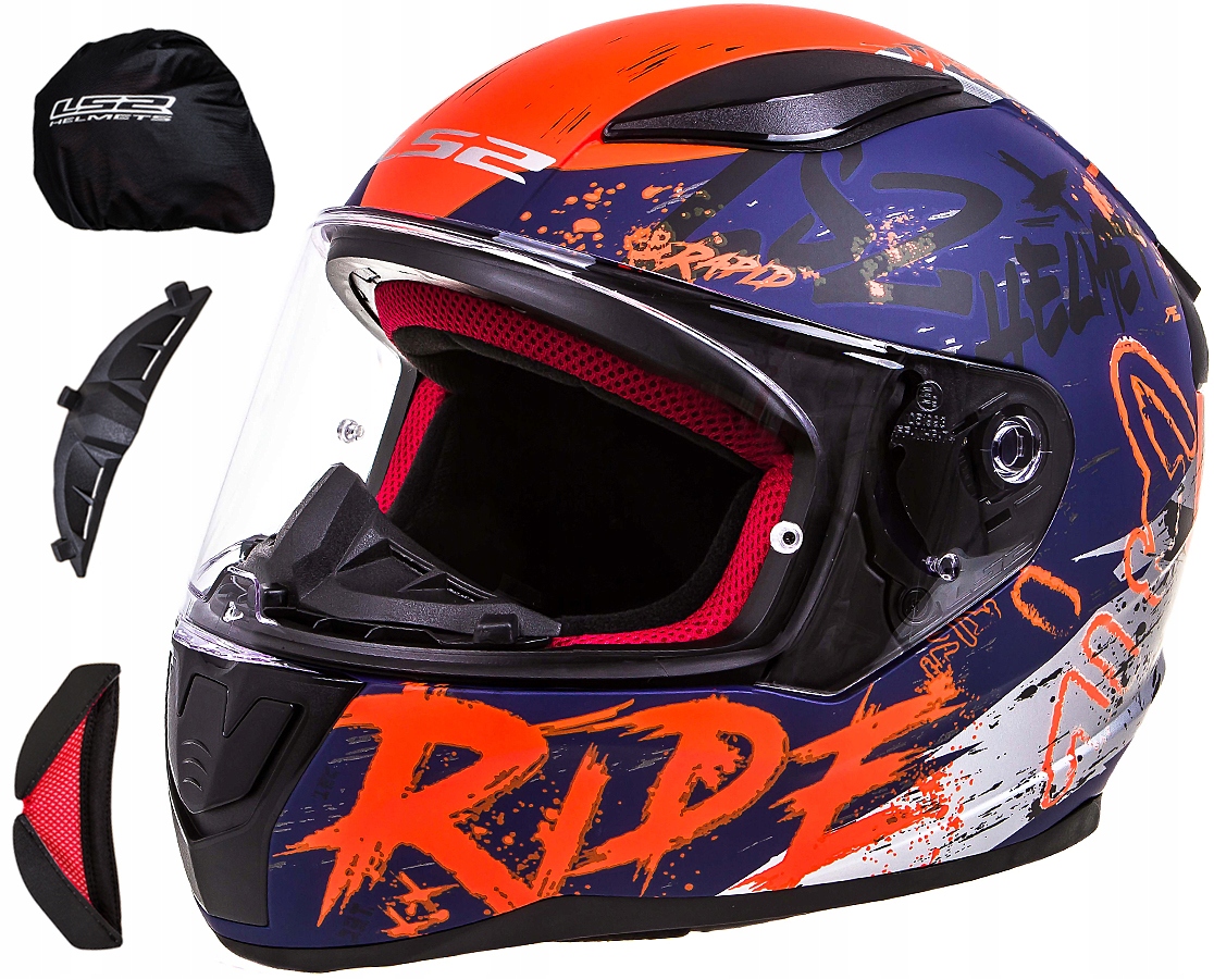 PRILBA NA MOTOCYKLE LS2 FF353 RAPID NAUGHTY - S