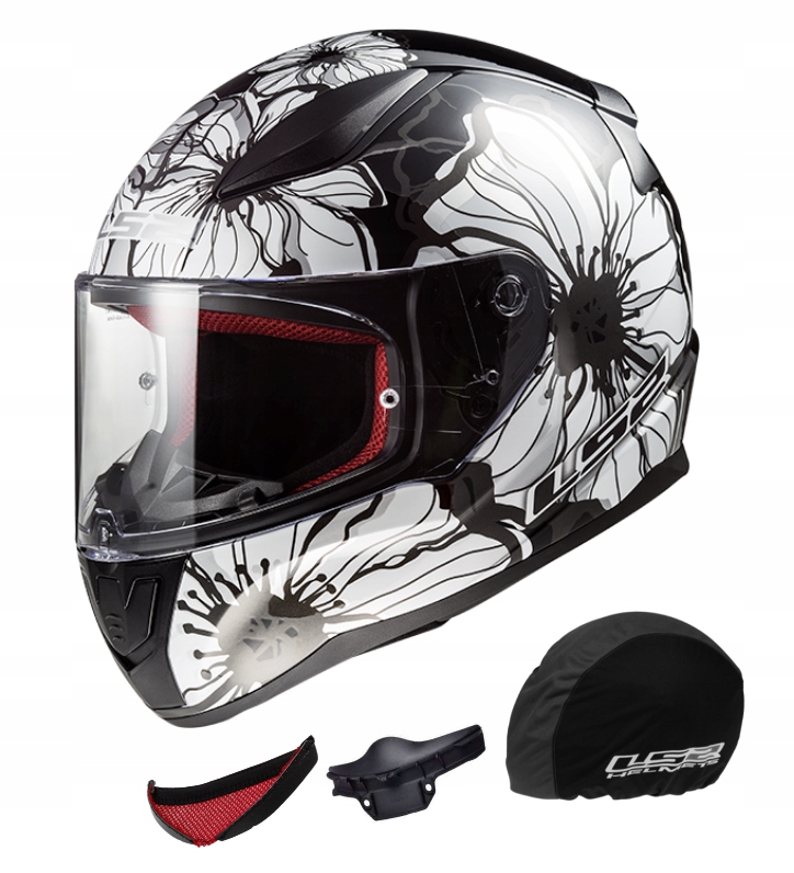 PRILBA NA MOTOCYKLE LS2 FF353 RÝCHLY POPPIŠTI - S