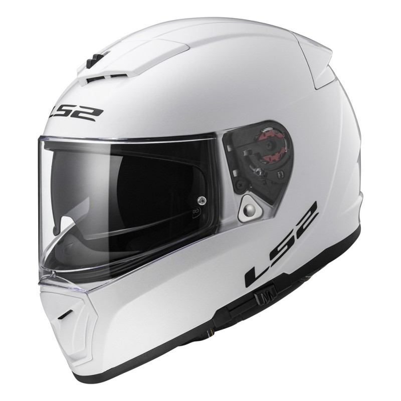 PRILBA NA MOTOCYKLE LS2 FF390 BREAKER PEVNÁ BIELA r.M