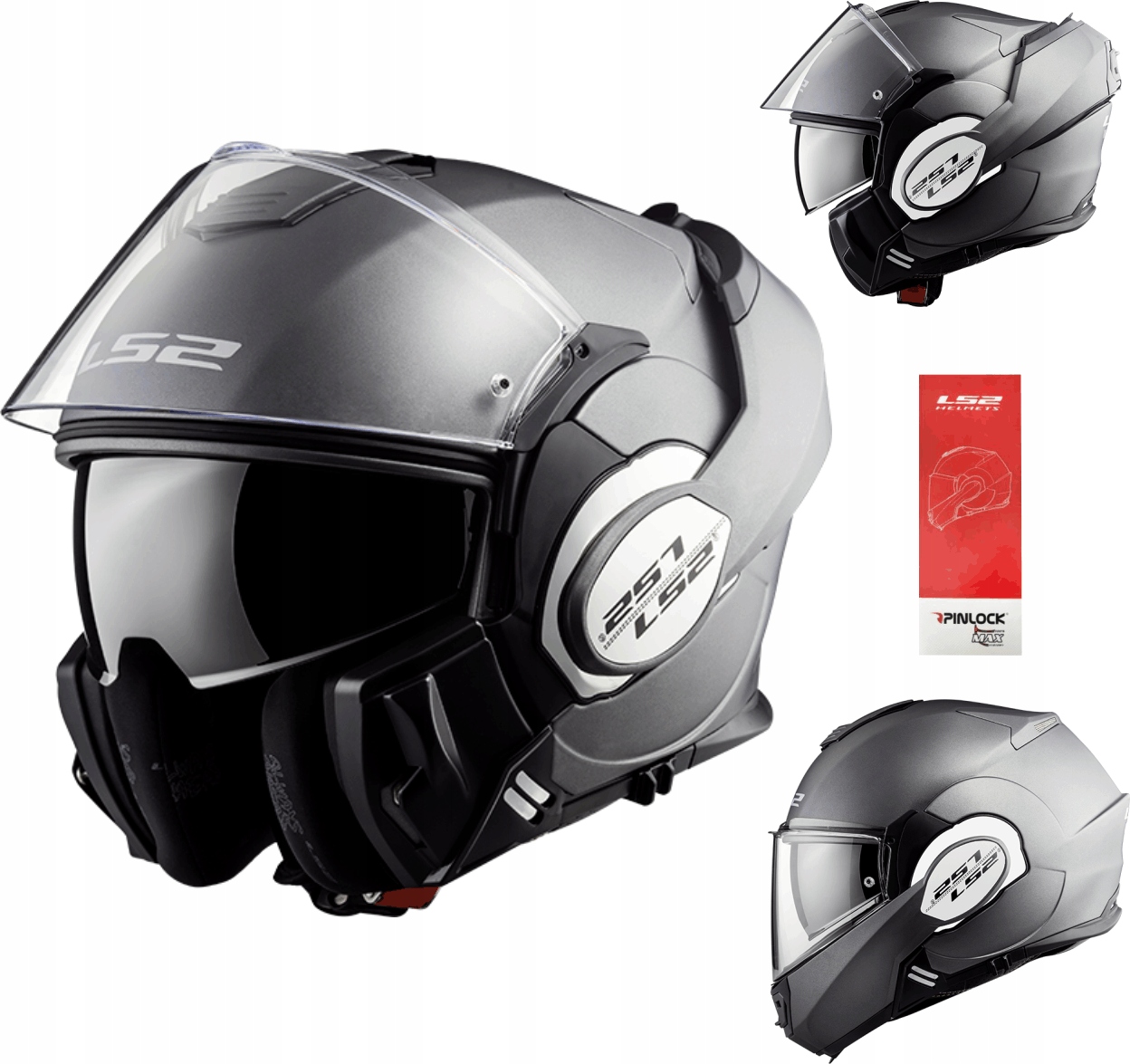 PRILBA NA MOTOCYKLE LS2 FF399 VALIANT SOLID - M