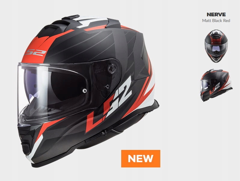 PRILBA NA MOTOCYKLE LS2 FF800 STORM PINLOCK NERVE L