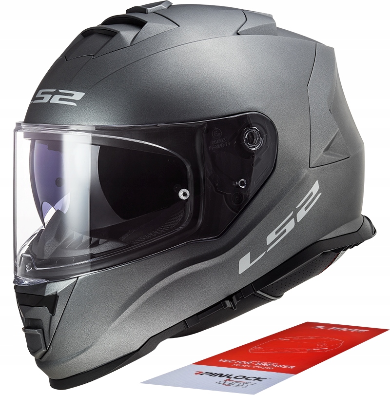 PRILBA NA MOTOCYKLE LS2 FF800 STORM SOLID TITAN - XXL