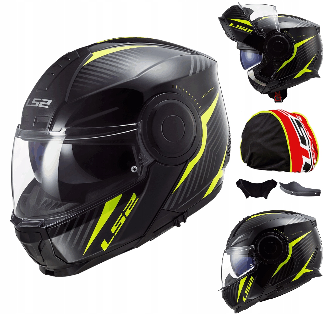 PRILBA NA MOTOCYKLE LS2 FF902 ROZSAH - Ľ.