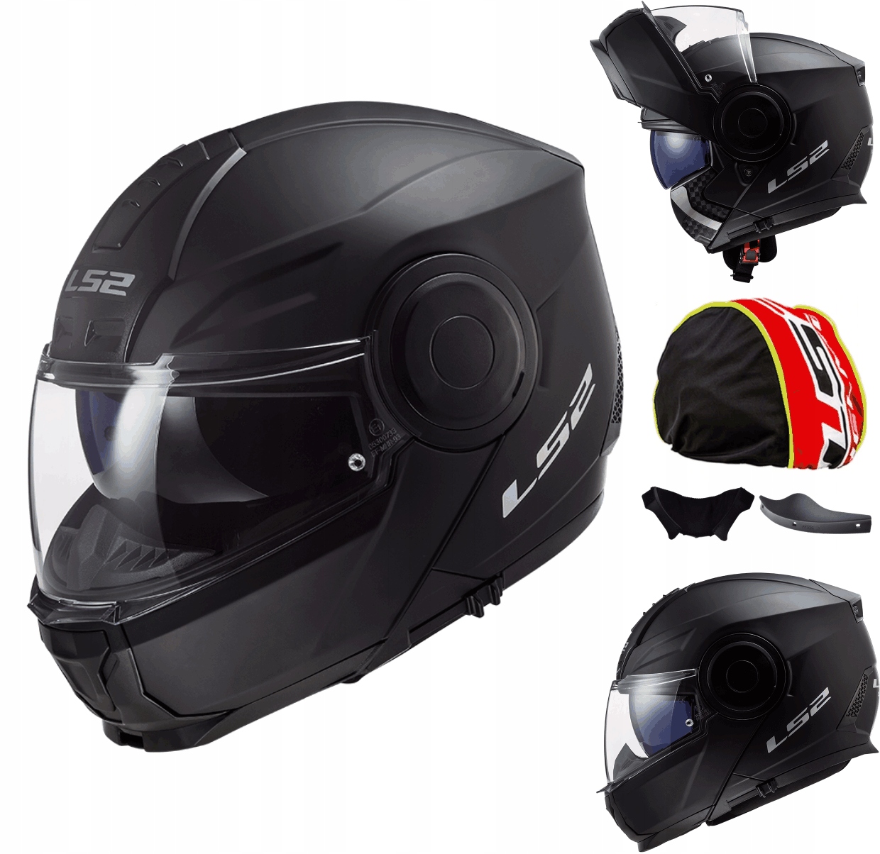 PRILBA NA MOTOCYKLE LS2 FF902 SCOPE MAT - Ľ.