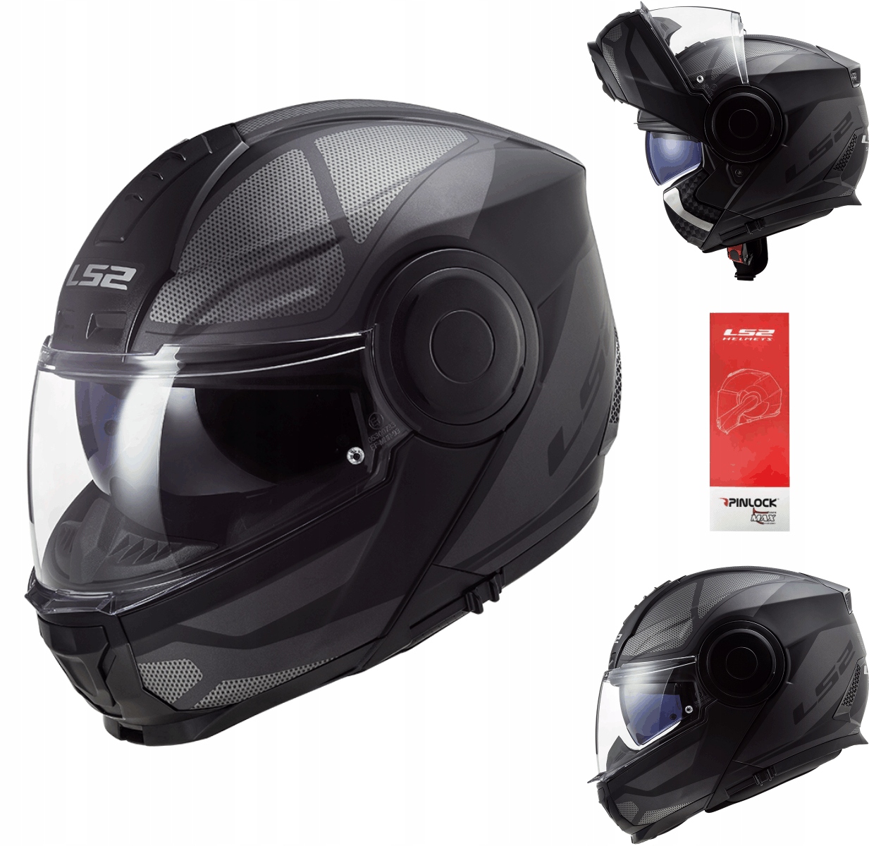 PRILBA NA MOTOCYKLE LS2 FF902 ROZSAH PÔSOBNOSTI + PINLOCK - XXL