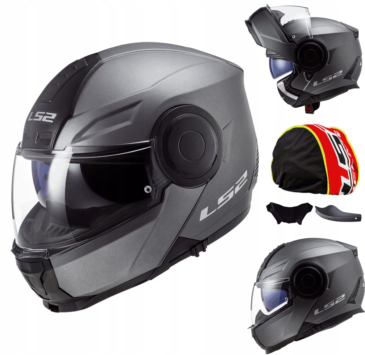 PRILBA NA MOTOCYKLY LS2 FF902 ROZSAH - XXL